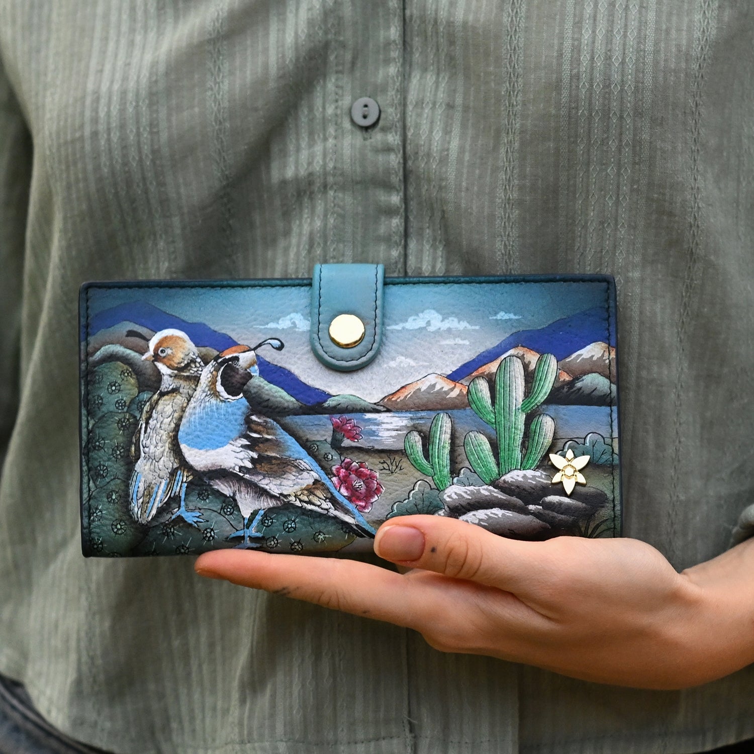 Two-Fold Organizer Wallet - 2086