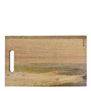 Anuschka's Wooden Printed Cutting Board - 25002 on a white background.