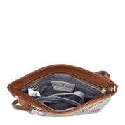 Slim Crossbody With Front Zip - 452