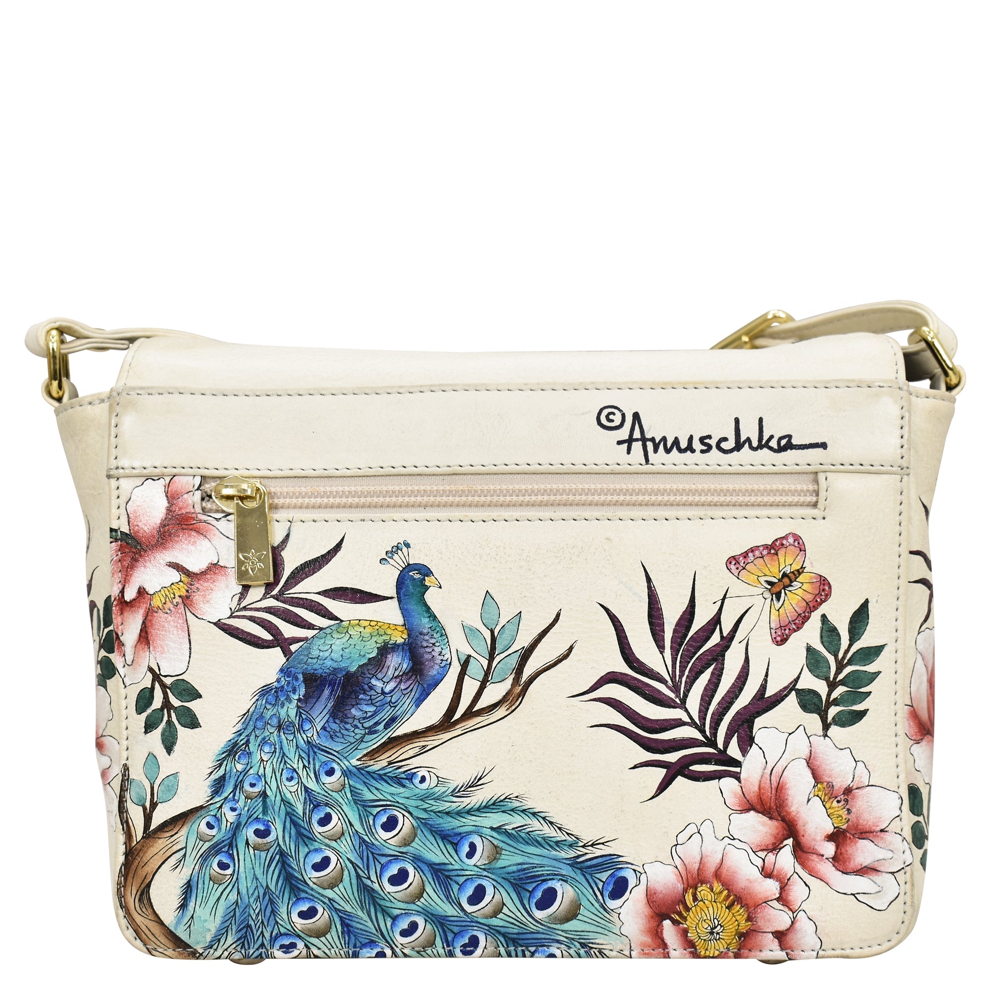 Pretty Peacocks Flap Crossbody - 683