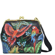 Rainforest Beauties Medium Frame Satchel - 700