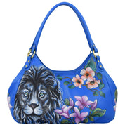 Triple Compartment Ruched Hobo - 721