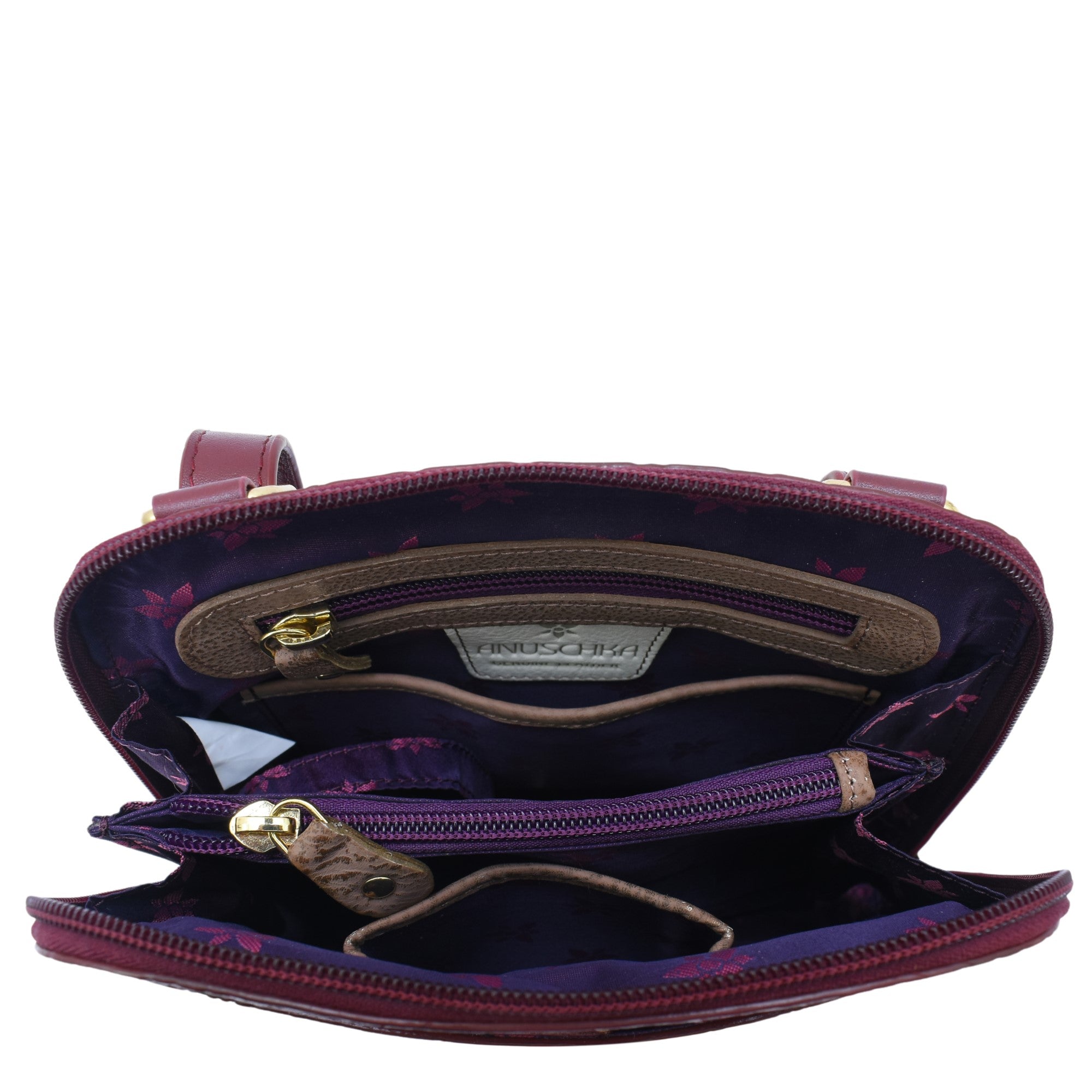 Small Zip Around Crossbody - 7602