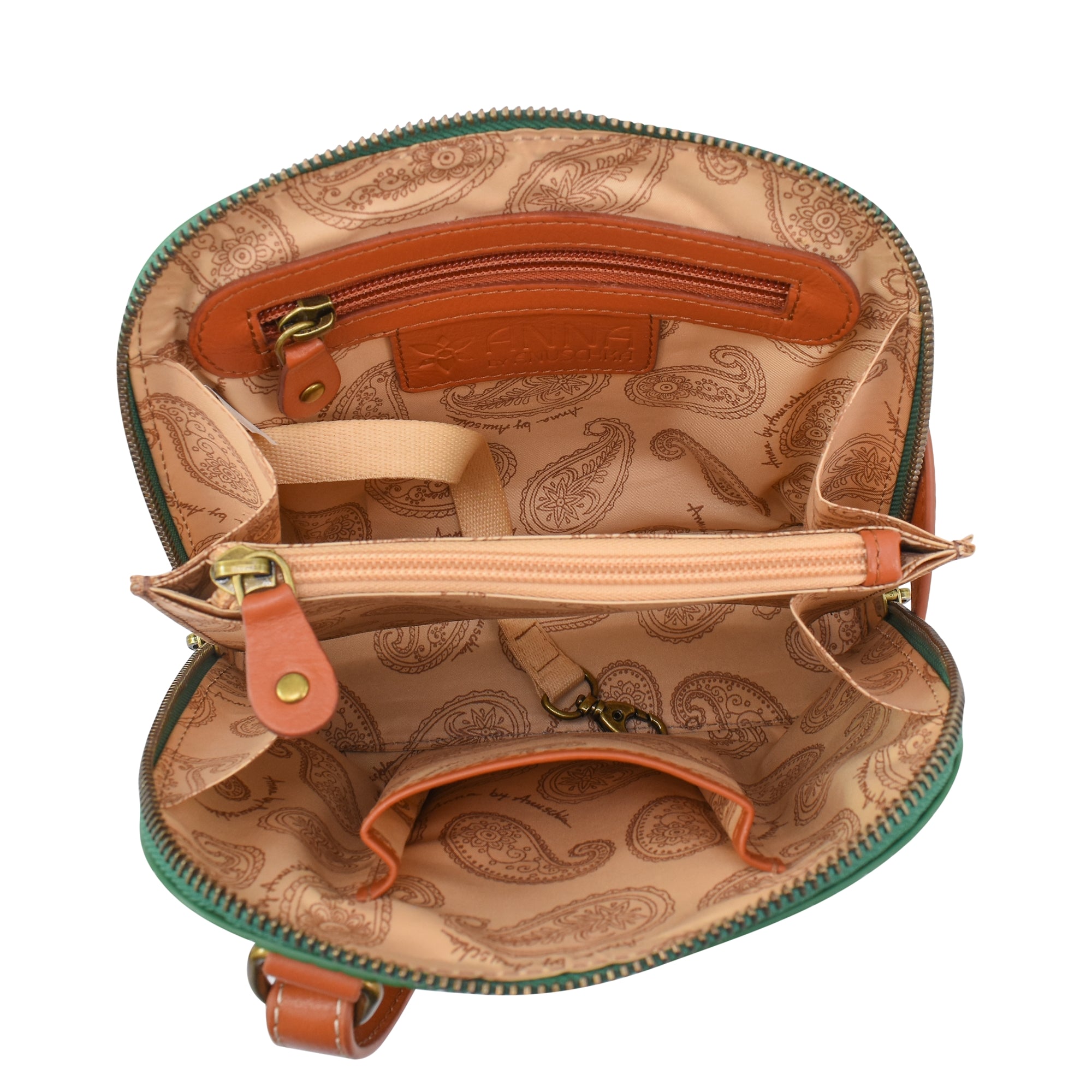 Small Multi Compartment Zip Around Organizer - 8109