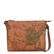 Heritage Leather Slim Medium Crossbody - 8334