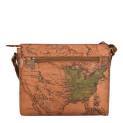 Heritage Leather Slim Medium Crossbody - 8334