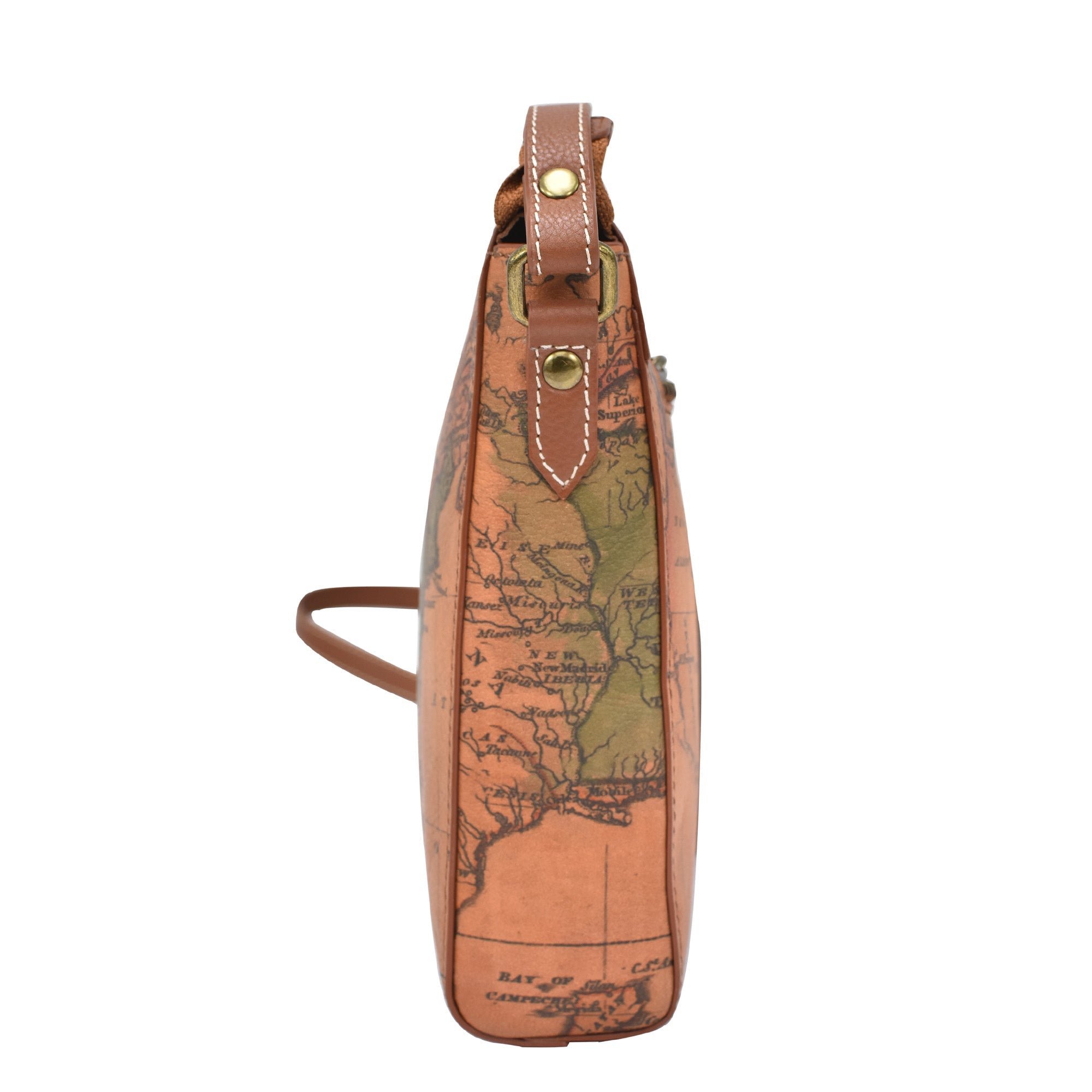 Heritage Leather Slim Medium Crossbody - 8334