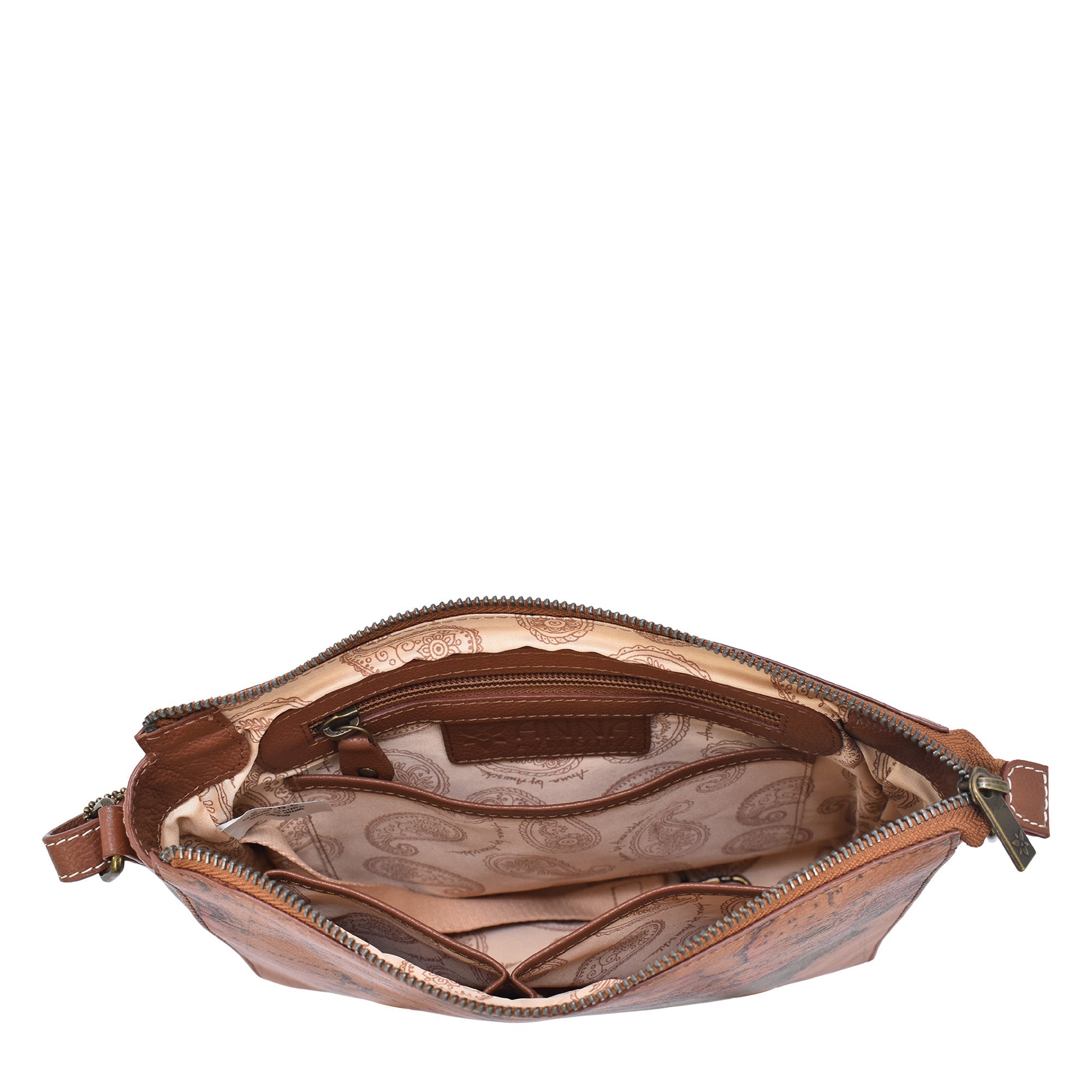 Heritage Leather Slim Medium Crossbody - 8334