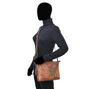 Heritage Leather Slim Medium Crossbody - 8334