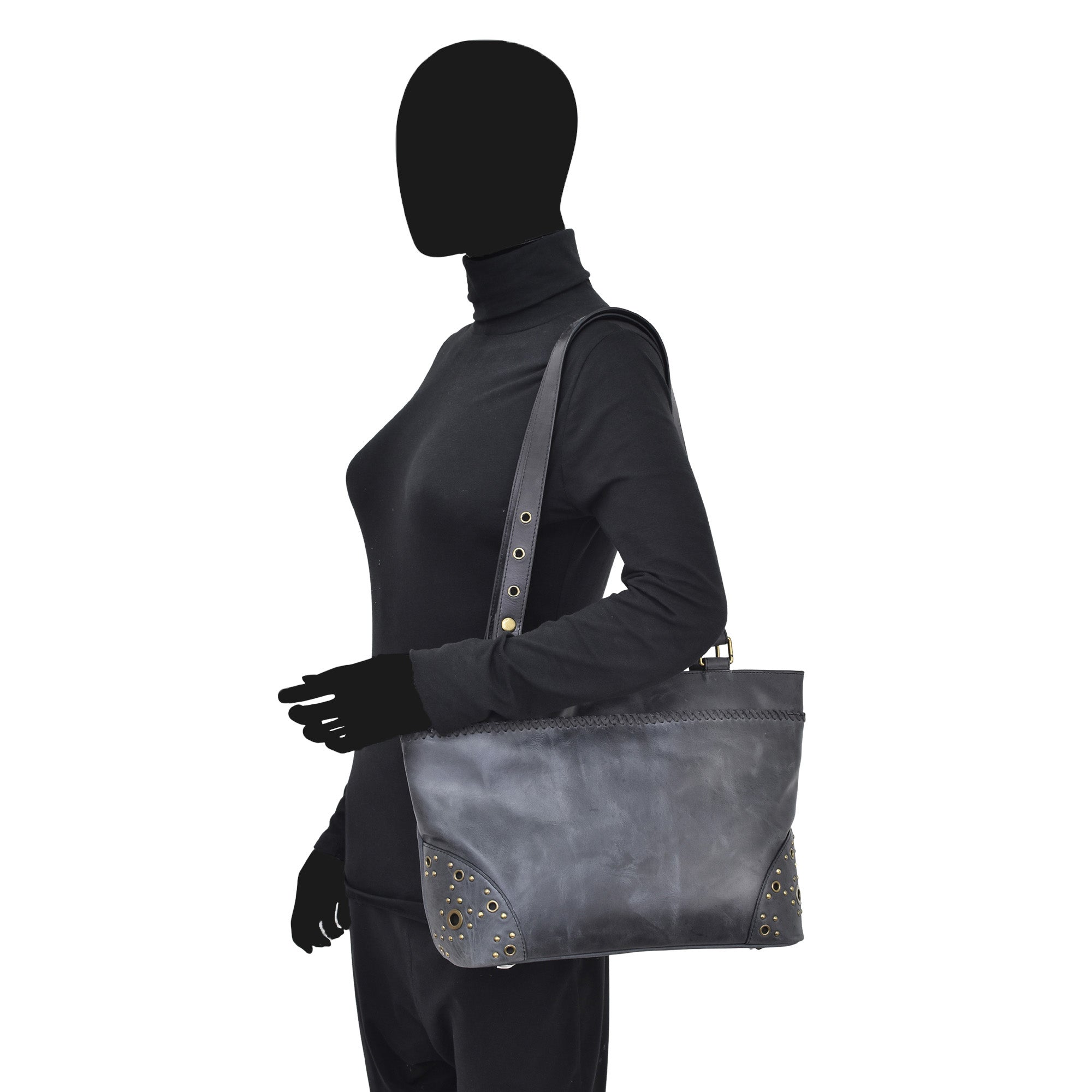 Heritage Leather Tote - 8444