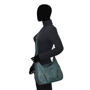 Heritage Leather Hobo - 8496