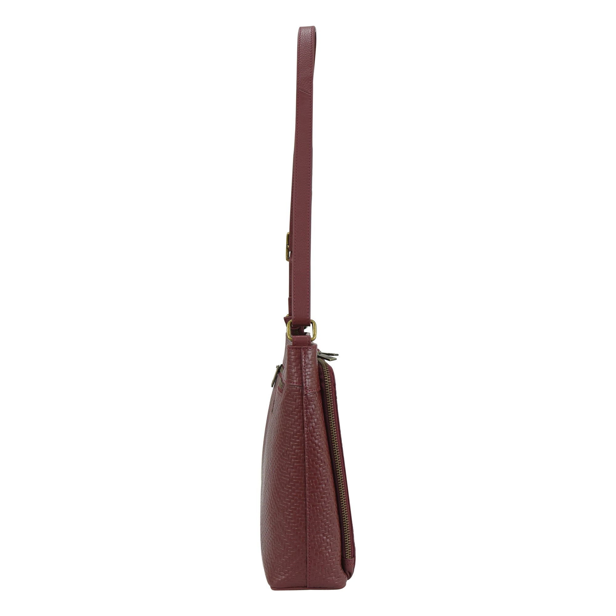 Heritage Leather Organizer Crossbody - 8593