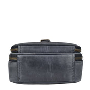 Heritage Leather Organizer Crossbody - 8632