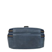 Heritage Leather Organizer Crossbody - 8632