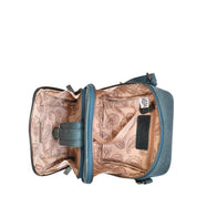 Heritage Leather Organizer Crossbody - 8632