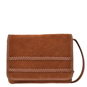 Heritage Leather Flap Crossbody - 8633