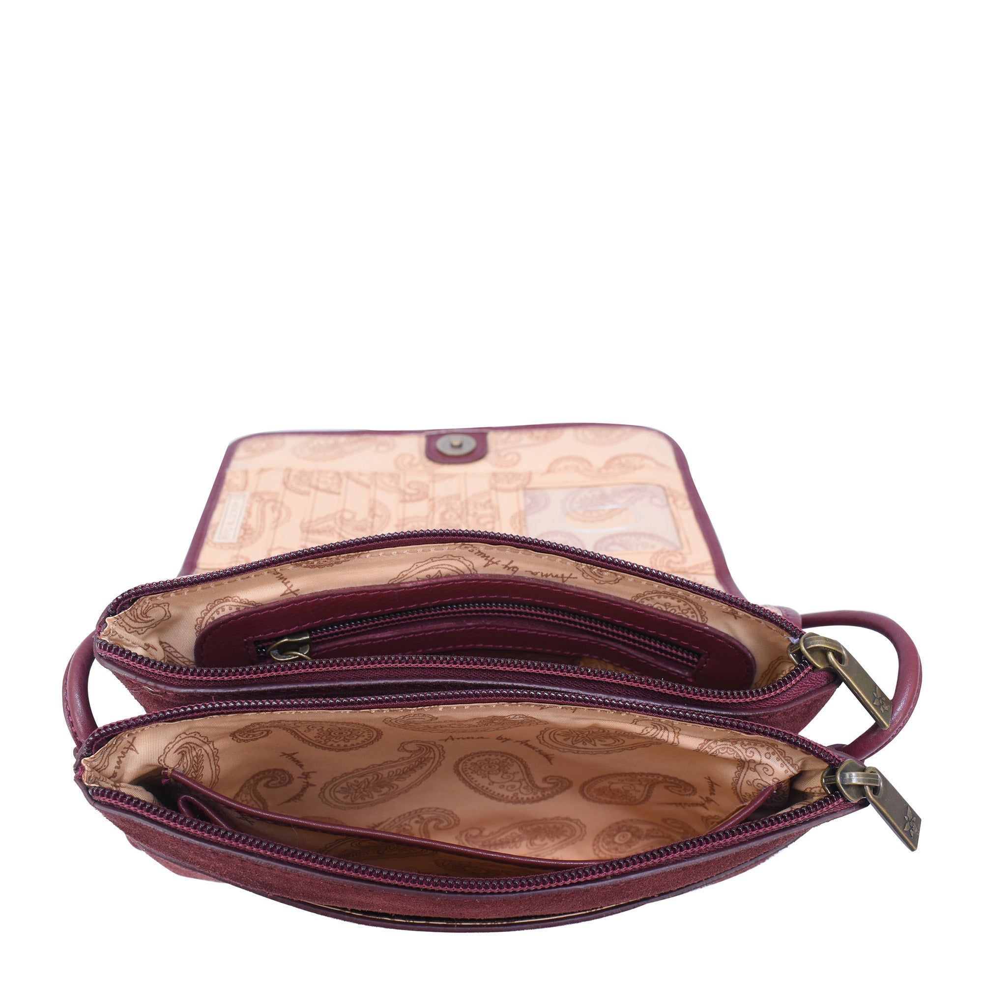Heritage Leather Flap Crossbody - 8633