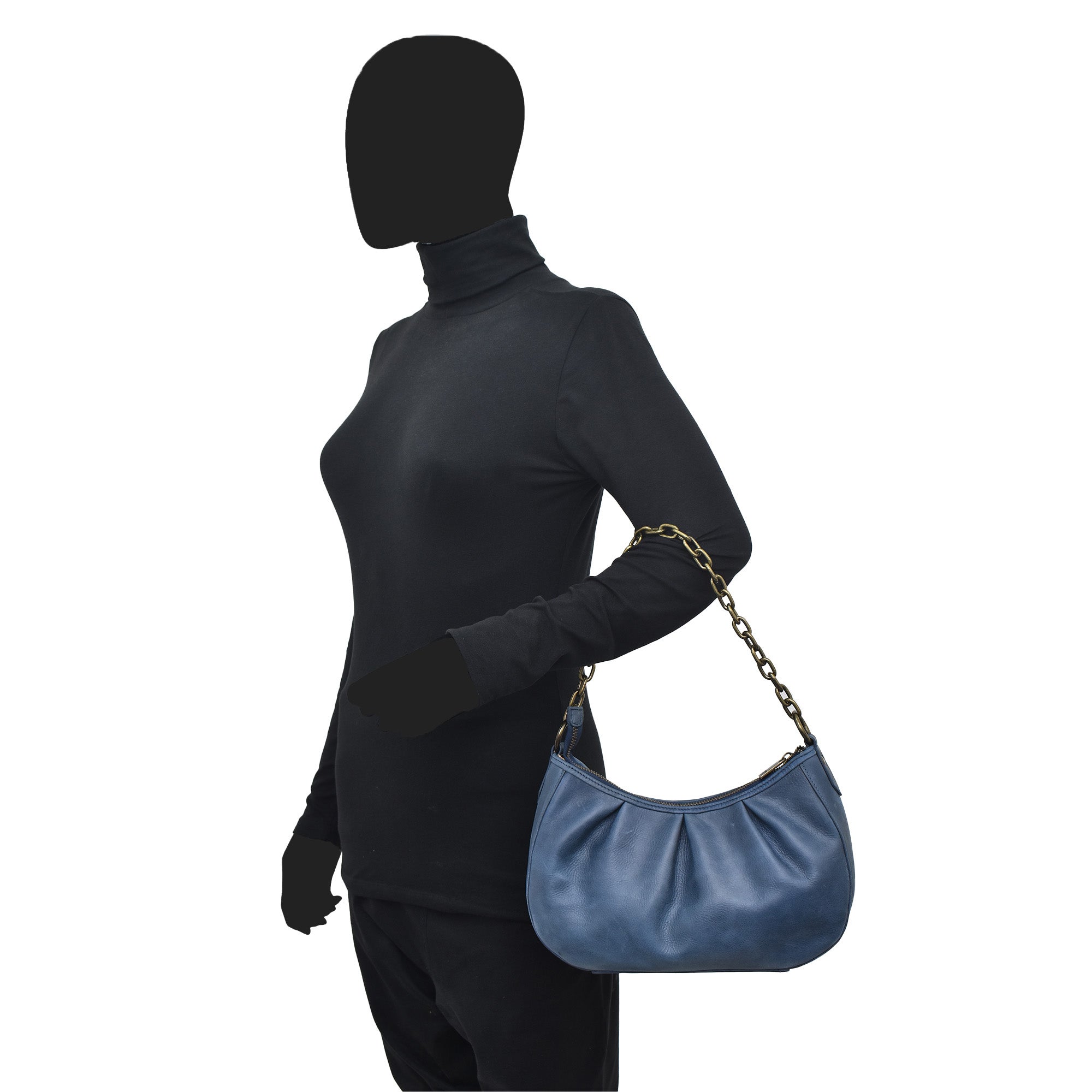 Heritage Leather Hobo - 8635