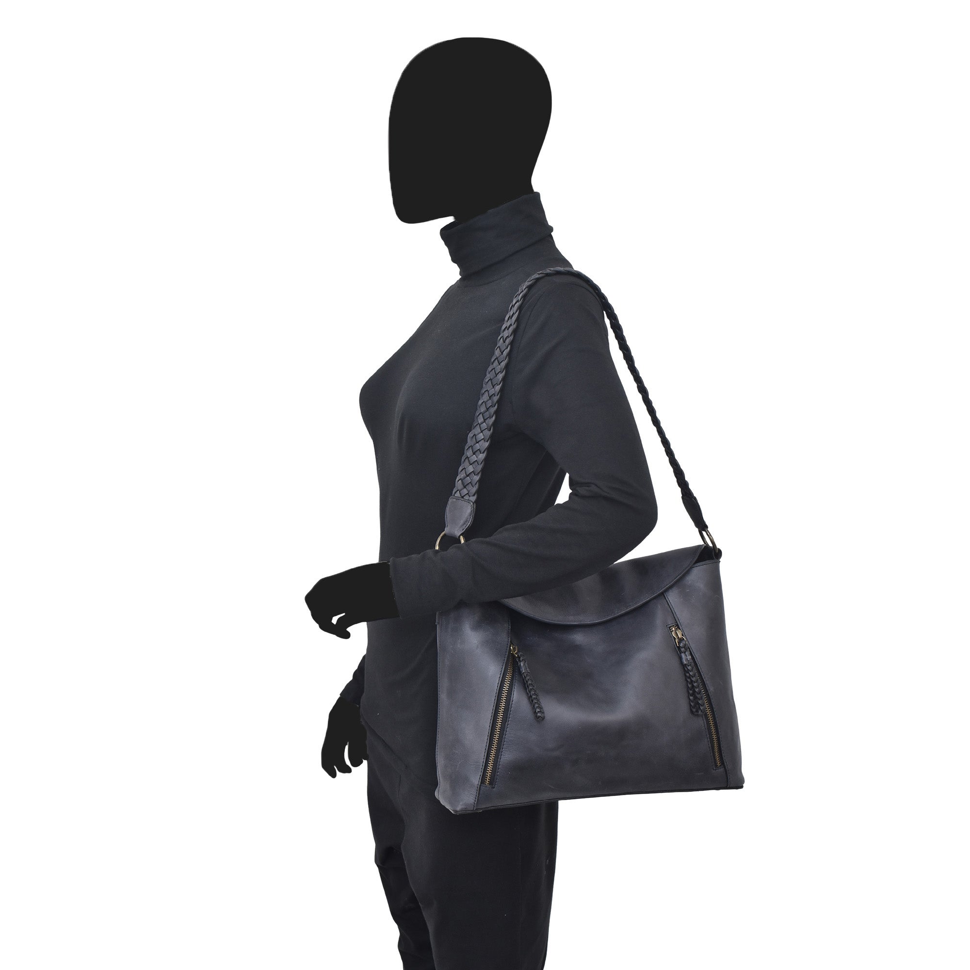 Heritage Leather Hobo - 8636