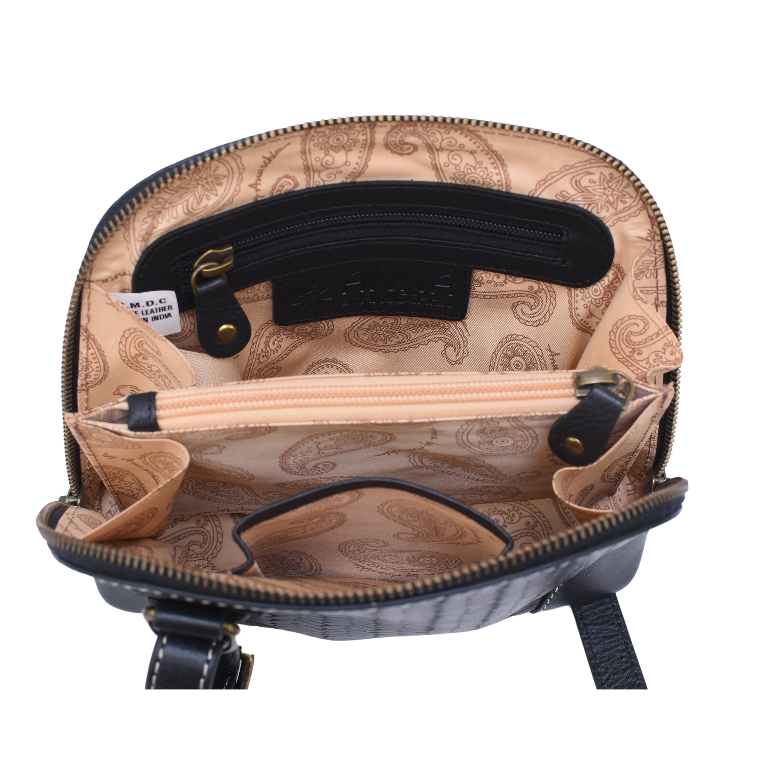 Small Multi Compartment Zip Around Organizer - 8109