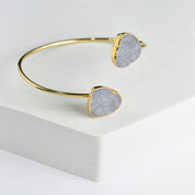 Grey Druzy Melody Bracelet - VBR0001