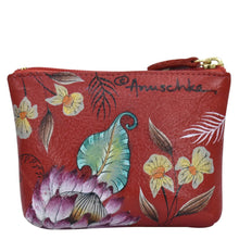 Load image into Gallery viewer, Crimson Garden Coin Pouch - 1031
