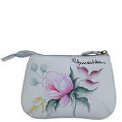 Medium Zip Pouch - 1107| Anuschka Leather India