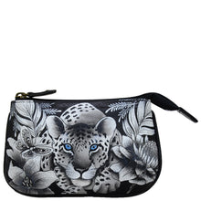 Load image into Gallery viewer, Cleopatra&#39;s Leopard Medium Zip Pouch - 1107
