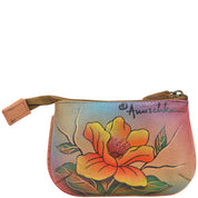 Medium Zip Pouch - 1107| Anuschka Leather India