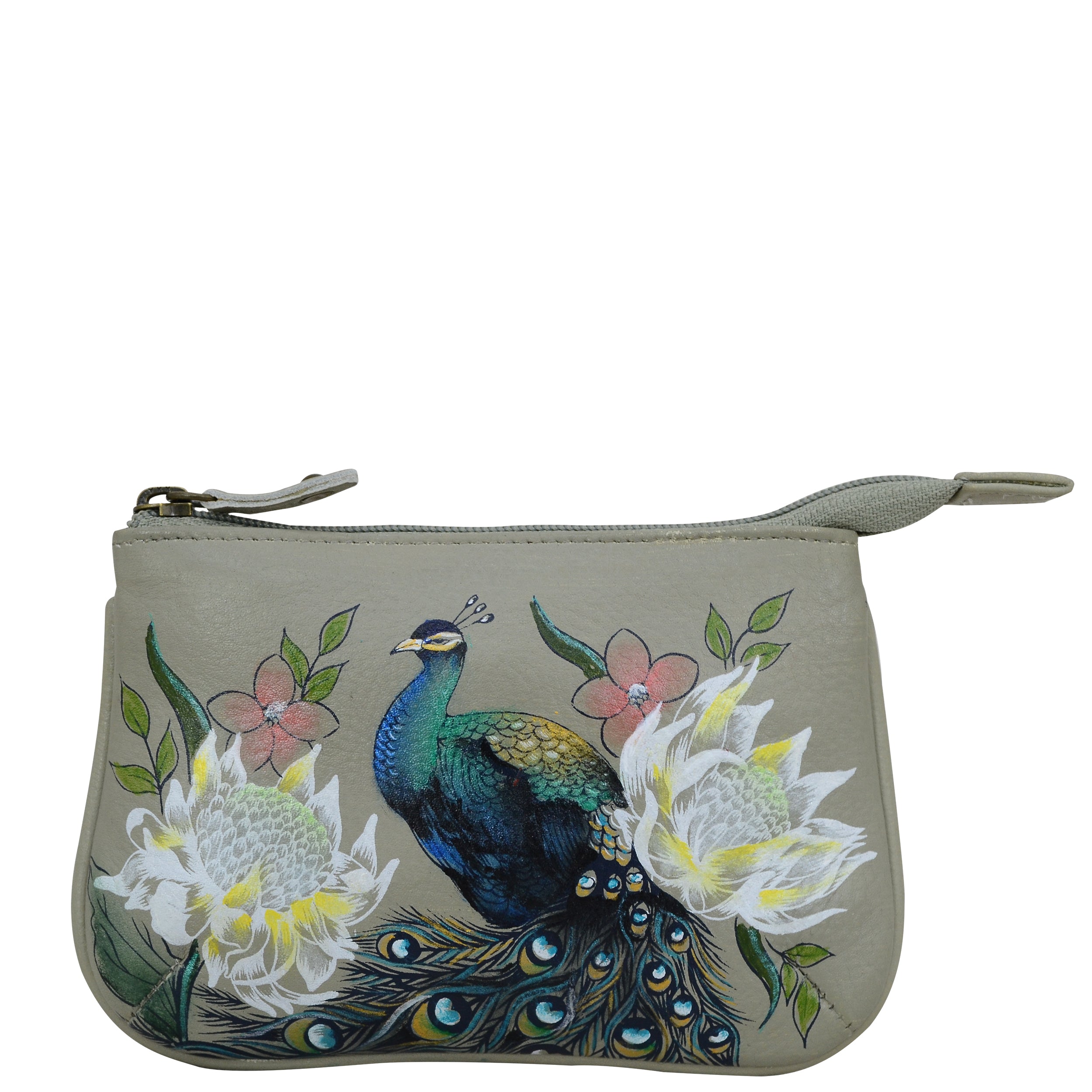 Regal Peacock Medium Zip Pouch - 1107