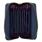 Accordion Style Credit And Business Card Holder - 1110| Anuschka Leather India
