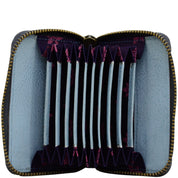 Accordion Style Credit And Business Card Holder - 1110| Anuschka Leather India