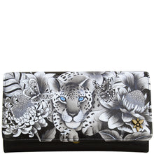 Load image into Gallery viewer, Cleopatra&#39;s Leopard Accordion Flap Wallet - 1112
