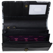 Load image into Gallery viewer, Accordion Flap Wallet - 1112| Anuschka Leather India
