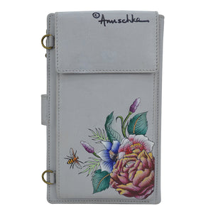 Floral Charm Cell Phone Case & Wallet - 1113
