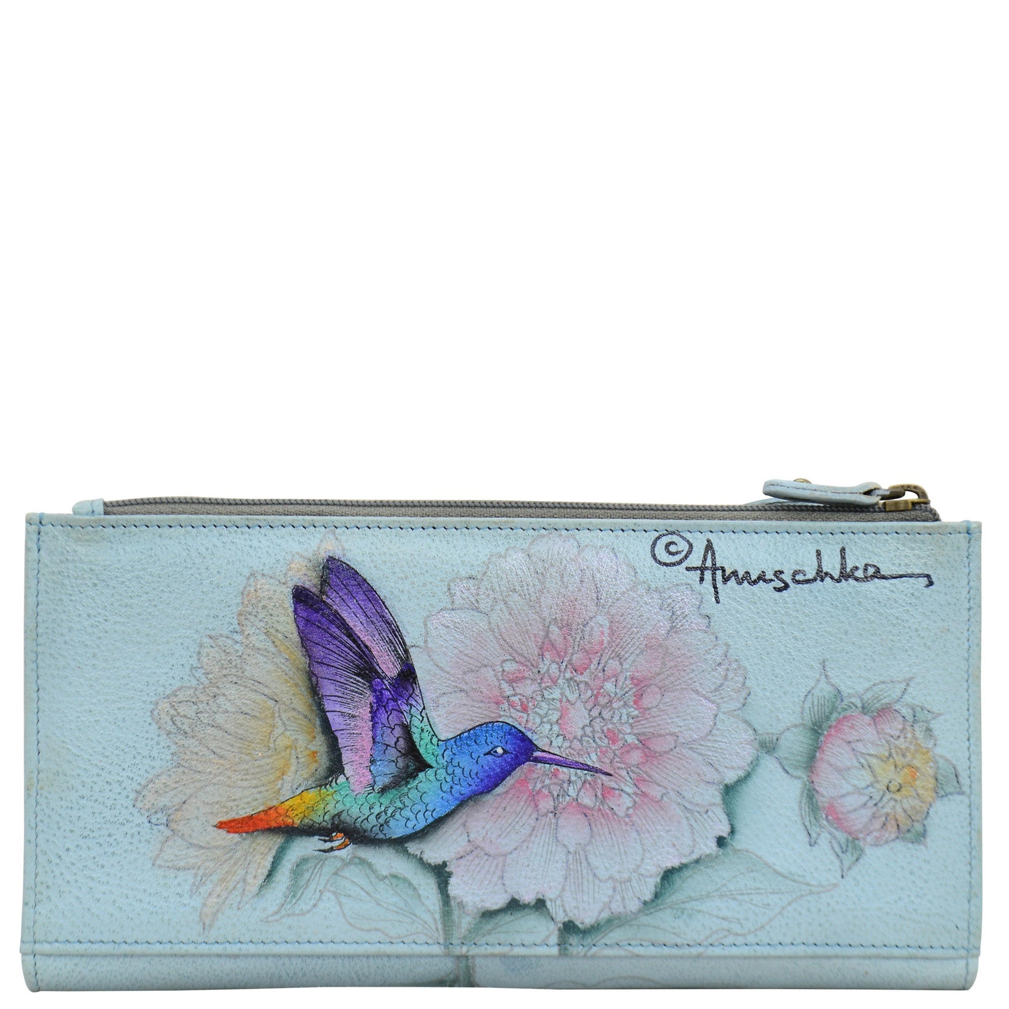 Two Fold RFID Wallet - 1171| Anuschka Leather India