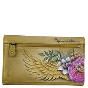 Three Fold Clutch - 1136| Anuschka Leather India