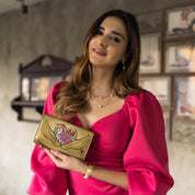 Angel Wings Three Fold Clutch - 1136