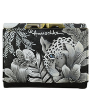 RFID Blocking Small Flap French Wallet - 1138| Anuschka Leather India