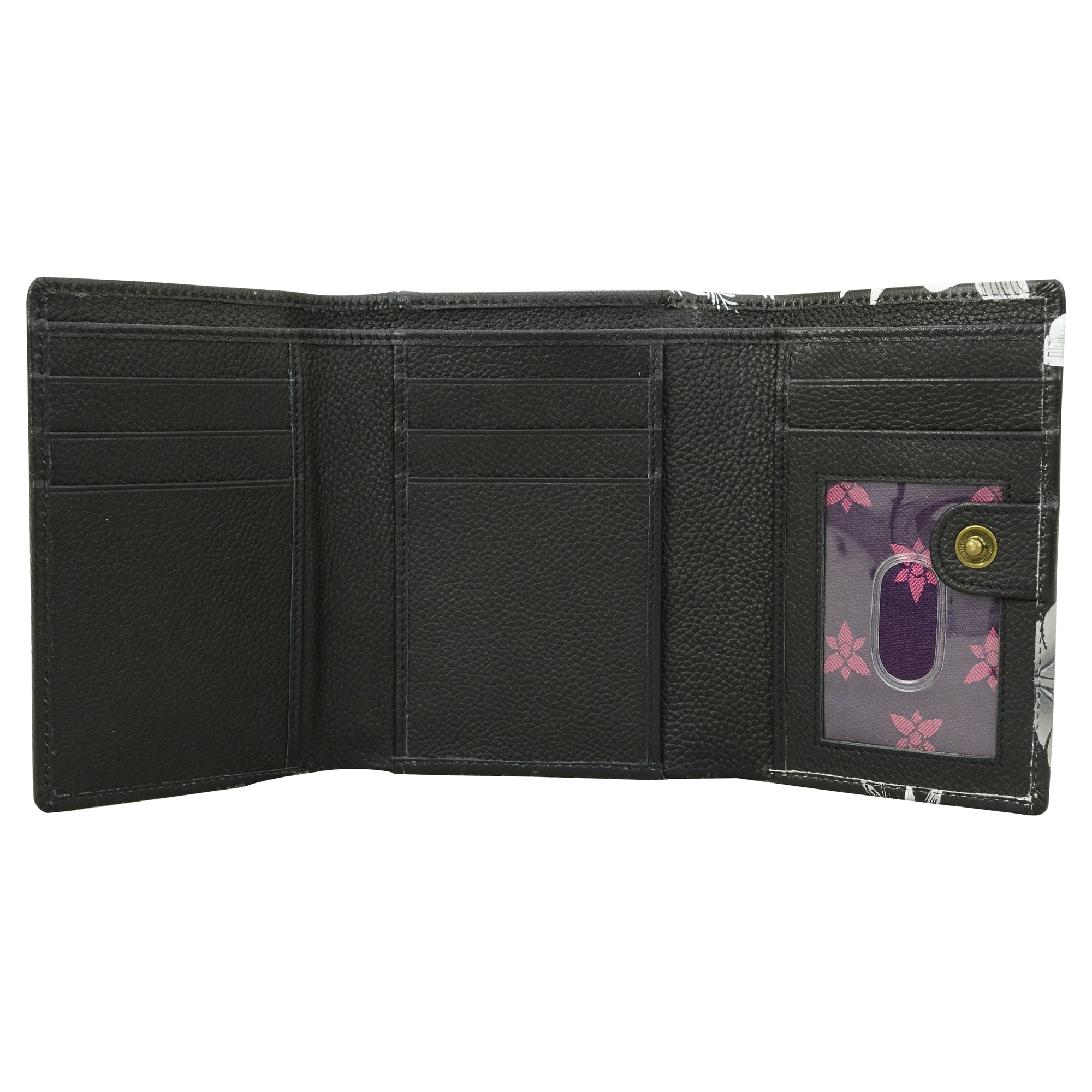 RFID Blocking Small Flap French Wallet - 1138| Anuschka Leather India