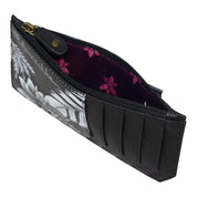 RFID Blocking Card Case with Coin Pouch - 1140| Anuschka Leather India