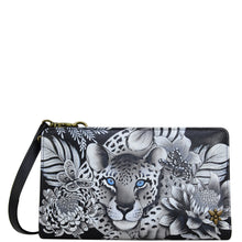 Load image into Gallery viewer, Cleopatra&#39;s Leopard Organizer Wallet Crossbody - 1149
