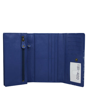 Three Fold Wallet - 1150| Anuschka Leather India