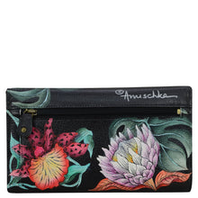Load image into Gallery viewer, Checkbook Clutch with RFID - 1153| Anuschka Leather India
