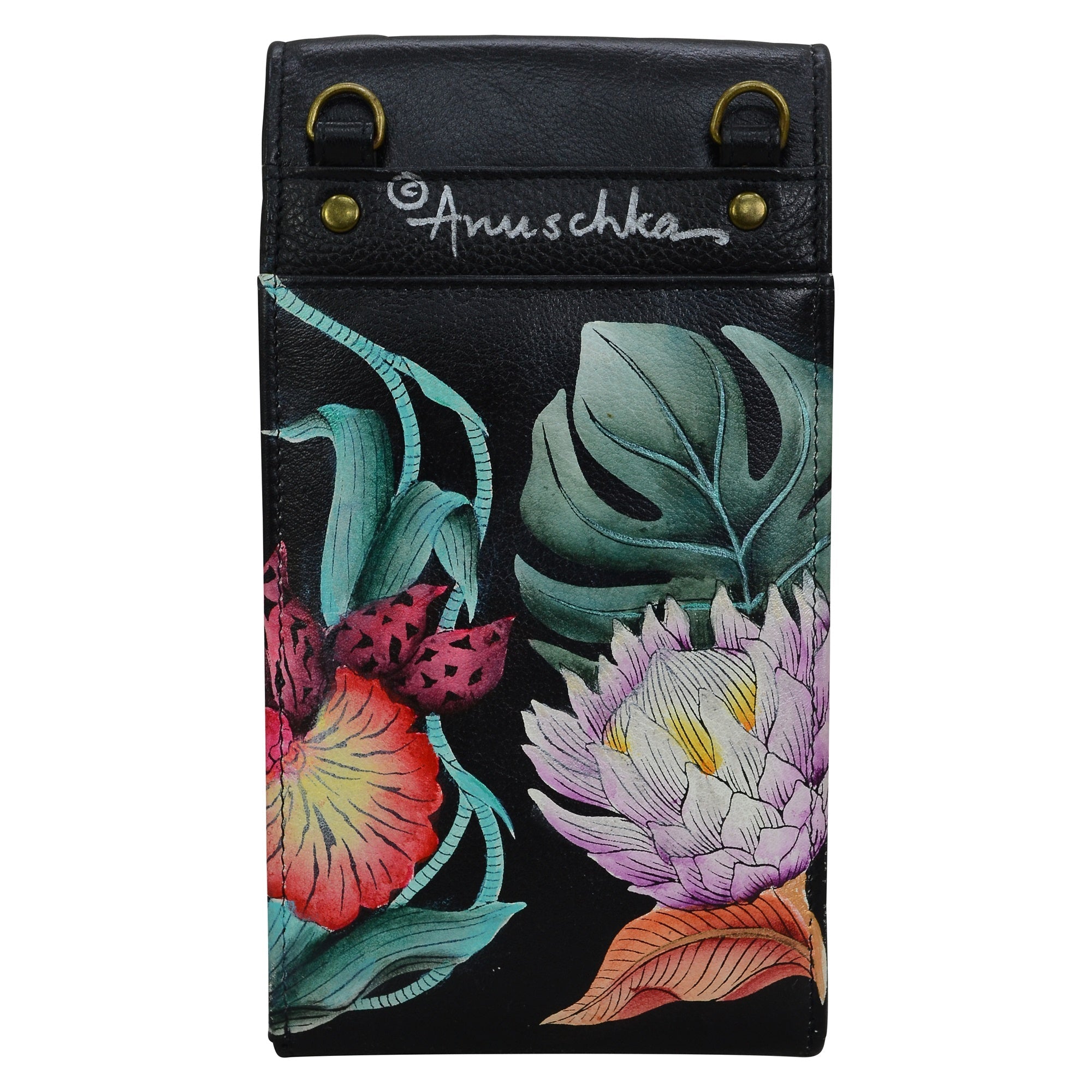 Smartphone Crossbody - 1154| Anuschka Leather India