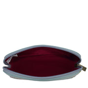 Medium Zip-Around Eyeglass/Cosmetic Pouch - 1163| Anuschka Leather India