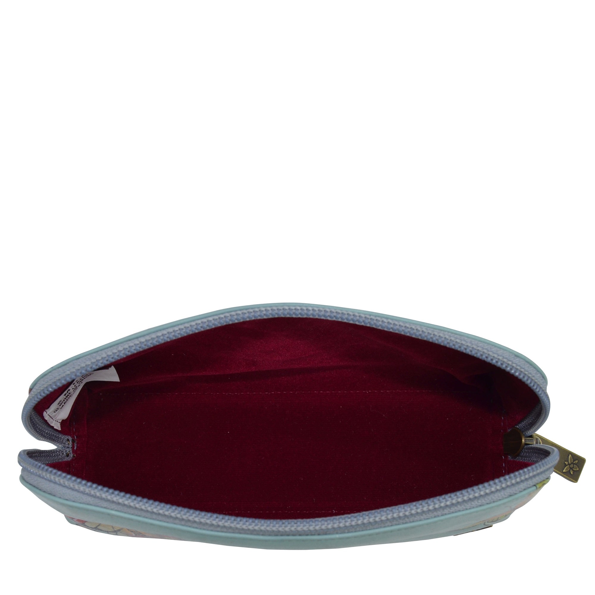 Medium Zip-Around Eyeglass/Cosmetic Pouch - 1163| Anuschka Leather India