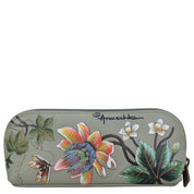 Medium Zip-Around Eyeglass/Cosmetic Pouch - 1163| Anuschka Leather India