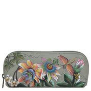 Medium Zip-Around Eyeglass/Cosmetic Pouch - 1163| Anuschka Leather India