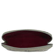 Medium Zip-Around Eyeglass/Cosmetic Pouch - 1163| Anuschka Leather India